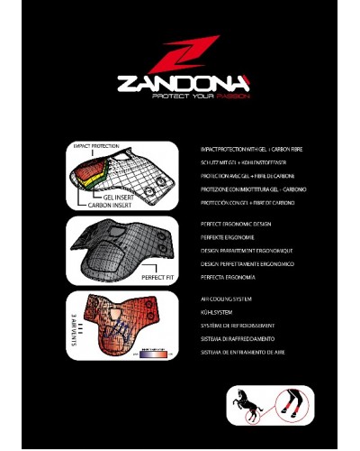 Protèges boulets ZANDONA "Carbon Air Fetlock"