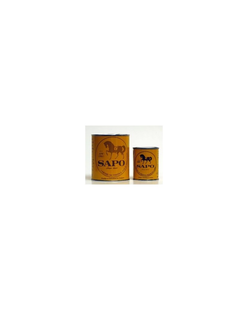 Crème nutritive, graisse pour cuir SAPO